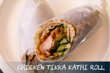 Chicken Tikka Kathi ROll